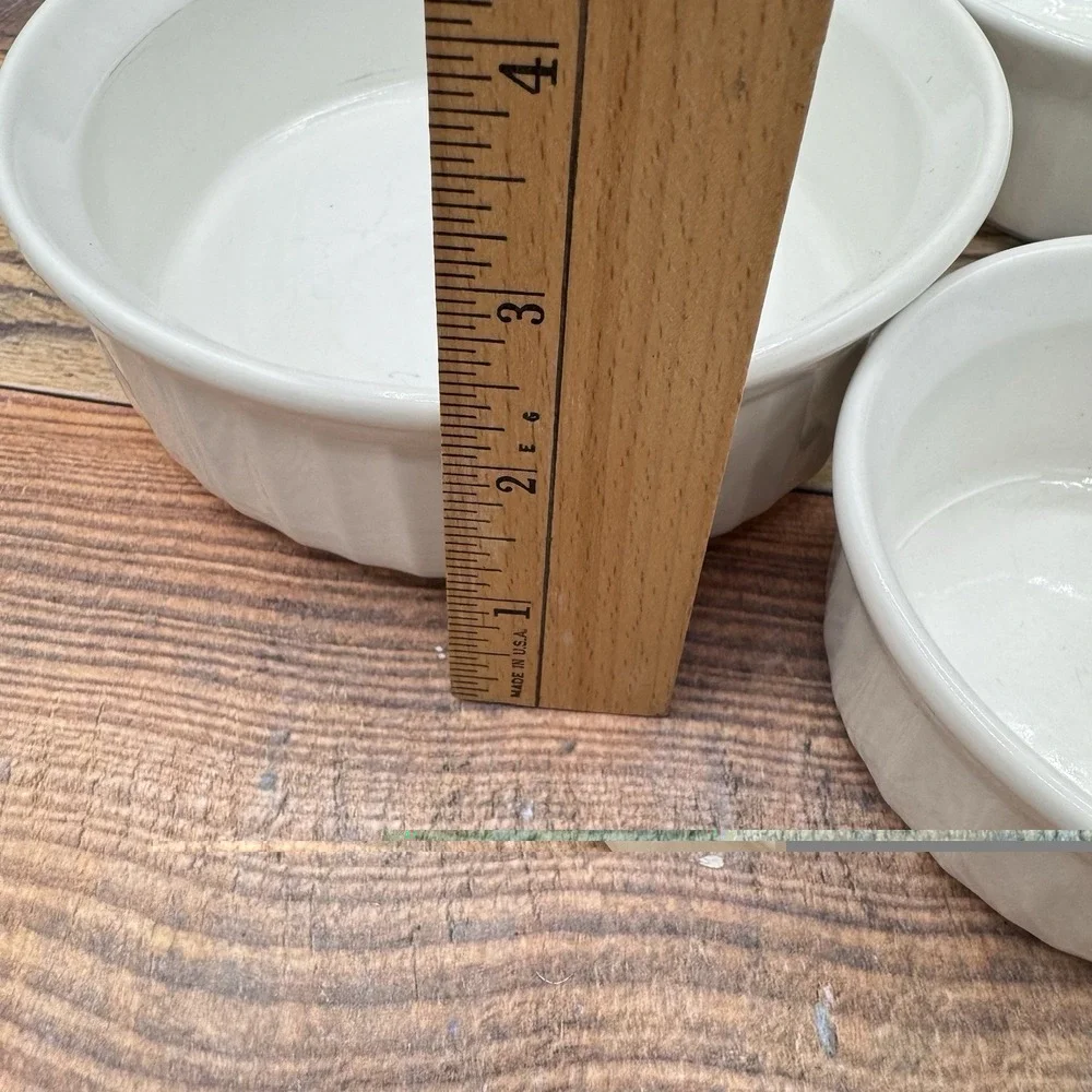 CorningWare French White Set of 3 Baking Dishes Casseroles 24oz 16oz 7oz